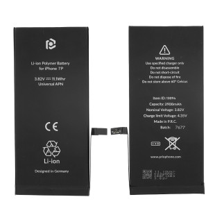 Baterie pentru Apple iPhone 7 Plus, 2900 mAh, curea de montare inclusa