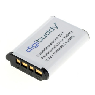 Baterie NP-BX1 pentru Sony Cybershot DSC-HX50 / DSC-HX300 / HDR-AS15, 1090 mAh Baterie NP-BX1 pentru Sony Cybershot DSC-HX50 / DSC-HX300 / HDR-AS15, 1090 mAh