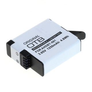 Baterie pentru GoPro Hero 5 / Hero 6 / Hero 7 / Hero 8, 1250 mAh Baterie pentru GoPro Hero 5 / Hero 6 / Hero 7 / Hero 8, 1250 mAh
