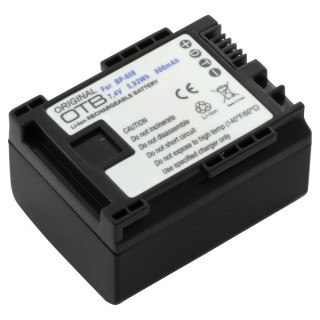 Baterii BP-808 pentru Canon FS10 / HF10 / HF100 / Legria HF-G10 / HF-S100, 800 mAh