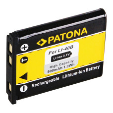 Baterie EN-EL10 / LI-40B pentru Nikon Coolpix S200 / S500 / S800, 500 mAh