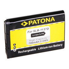 Baterie SLB-1137D pentru Samsung Digimax i85 / L74 wide / NV11 / NV24 HD / NV30, 700 mAh Baterie SLB-1137D pentru Samsung Digimax i85 / L74 wide / NV11 / NV24 HD / NV30, 700 mAh
