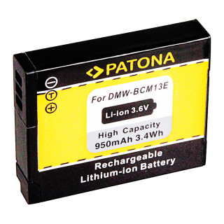 Baterie DMW-BCM13 pentru Panasonic Lumix DMC-FT5 / DMC-TZ40 / DMC-ZS30, 950 mAh