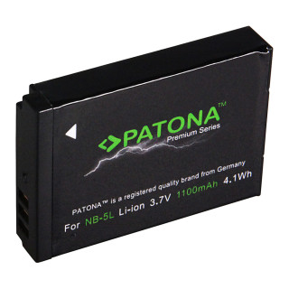 Baterie NB-5L pentru Canon PowerShot S100 / IXUS 950, 1100 mAh