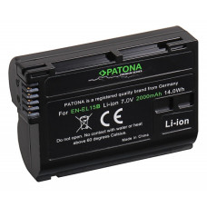 Baterie EN-EL15B / EN-EL15C pentru Nikon Z5 / Z6 / Z7, 2000 mAh Baterie EN-EL15B / EN-EL15C pentru Nikon Z5 / Z6 / Z7, 2000 mAh