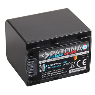 Baterii NP-FV70 pentru Sony DCR-DVD103 / DCR-DVD105 / DCR-DVD106, 2060 mAh
