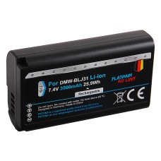 Baterie DMW-BLJ31 pentru Panasonic Lumix DC-S1 / DC-S1H / DC-S1R, 3500 mAh