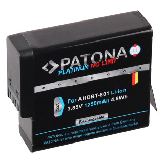 Baterie pentru GoPro Hero 5 / Hero 6 / Hero 7 / Hero 8, 1250 mAh