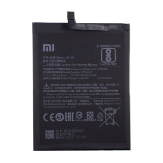 Baterie pentru Xiaomi Mi A2 / Mi 6X, BN36, originală, 3010 mAh