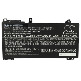 Baterie pentru HP Pavilion X360 14 / ProBook 455 G7, RF03XL, 3600 mAh