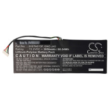 Baterie pentru Gigabyte P34G / P34W / P34F / P34K, 3950 mAh Baterie pentru Gigabyte P34G / P34W / P34F / P34K, 3950 mAh