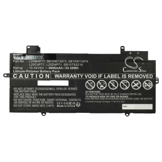 Baterie pentru Lenovo ThinkPad X1 Carbon 9th Gen. / 10th Gen. / 11th Gen., 3600 mAh
