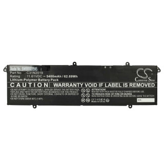 Baterie pentru Asus VivoBook Pro 14 / Pro 14X / Pro 15, C31N2019, 5400 mAh