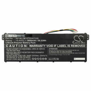 Baterie pentru Acer Swift 5 SF514-54GT-595G, 3800 mAh