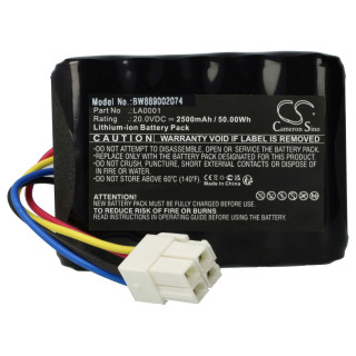 Baterie pentru Worx Landxcape LX790 / LX791 / LX792, 20 V, 2,5 Ah