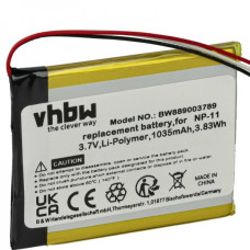 Baterie NP-11 za Casio Beauty Camera, 1035 mAh Baterie NP-11 za Casio Beauty Camera, 1035 mAh