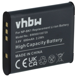 Baterie NP-BK1 pentru Sony CyberShot DSC-S750 / DSC-S950 / DSC-W370, 600 mAh
