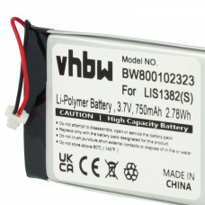 Baterie pentru Sony Portable Reader PRS-500 / PRS-505 / PRS-700, 750 mAh