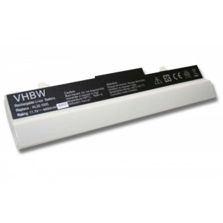 Baterie pentru Asus Eee PC 1001 / 1001H, alba, 4400 mAh