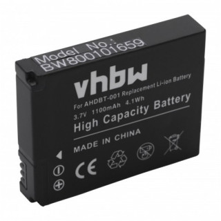 Baterie pentru GoPro HD Hero / HD Hero 2, 1100 mAh