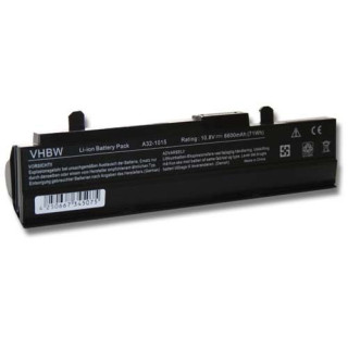 Baterie pentru Asus Eee PC 1011 / 1015 / 1016, negru, 6600 mAh