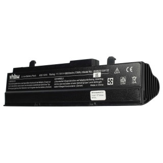 Baterie pentru Asus Eee PC 1011 / 1015 / 1016, negru, 6600 mAh