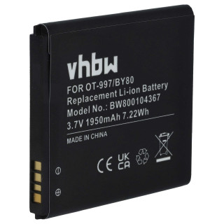Baterie pentru Alcatel OT-997 / OT-5035, 1950 mAh Baterie pentru Alcatel OT-997 / OT-5035, 1950 mAh