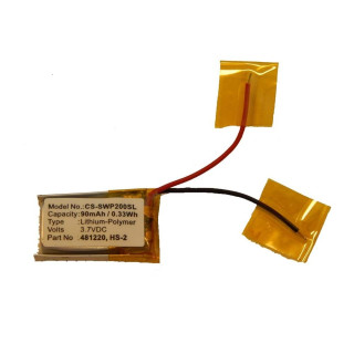 Baterie pentru ochelari Sony PlayStation 3D / WEP-200, 90 mAh