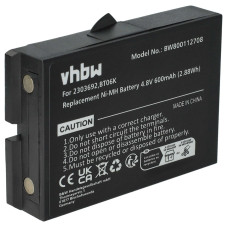 Baterie pentru Danfoss T71 / T72, 2303692, 600 mAh