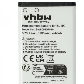 Baterie pentru Becker Mamba / BLU Diva, 1200 mAh