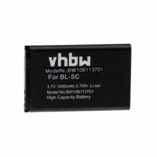 Baterie pentru Nokia 1100 / 2600 / 6600 / N70 / N71, BL-5C, 1000 mAh