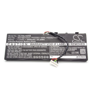 Baterie pentru Toshiba Satellite L10T / L10W / L15W, 3650 mAh