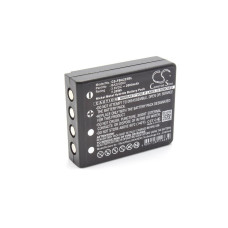 Baterie pentru HBC Radiomatic BA223031 / BA223001, neagră,  2000 mAh