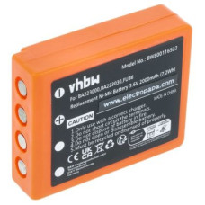 Baterie pentru HBC Radiomatic BA223031 / BA223001, portocalie, 2000 mAh