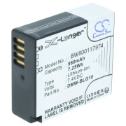 Baterie DMW-BLG10 / DMW-BLE9 pentru Panasonic Lumix DMC-GF3 / DMC-GF6 / DMC-TZ81, 980 mAh Baterie DMW-BLG10 / DMW-BLE9 pentru Panasonic Lumix DMC-GF3 / DMC-GF6 / DMC-TZ81, 980 mAh