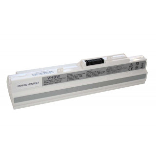 Baterie pentru Medion Akoya E1210 / MSI Wind U100 / LG X110, alba, 6600 mAh