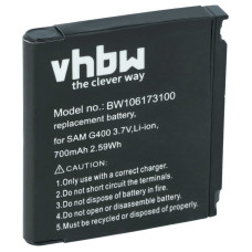 Baterie pentru Samsung SGH-G400 / SGH-F330 / SGH-J400, 700 mAh
