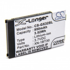 Baterie pentru Sharp GX15 / GX17 / GX25, 950 mAh