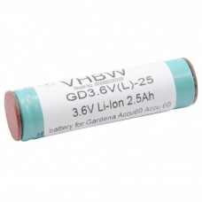 Baterie pentru Gardena Accu60, Li-Ion, 3.6 V, 2.5 Ah