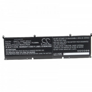 Baterie pentru Dell XPS 15 9500 / Alienware M15 R3 / M17 R3, 7000 mAh Baterie pentru Dell XPS 15 9500 / Alienware M15 R3 / M17 R3, 7000 mAh