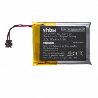 Baterie pentru Garmin Fenix 3 / Fenix 3 HR, 361-00034-02, 300 mAh