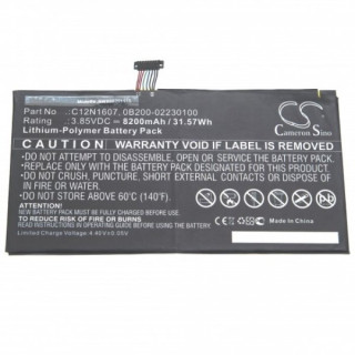 Baterie pentru Asus Transformer Mini T102H / T102HA, C12N1607, 8200 mAh