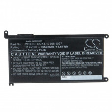 Baterie pentru Dell Inspiron 5378 / Latitude 3490, WDX0R, 3650 mAh