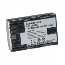 Baterie LP-E6 / LP-E6N pentru Canon EOS 5D Mark III / EOS 5D Mark II / EOS 7D, 2250 mAh Baterie LP-E6 / LP-E6N pentru Canon EOS 5D Mark III / EOS 5D Mark II / EOS 7D, 2250 mAh