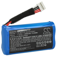 Baterie pentru LG Xboom Go PK7 / Music Flow P7, 2500 mAh