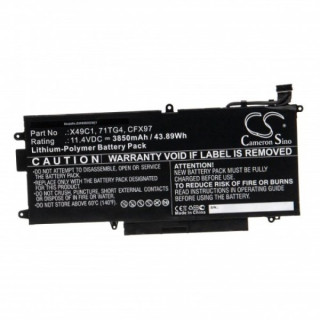 Baterie pentru Dell Latitude 5289 / Latitude 7390, 3850 mAh
