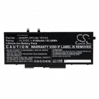 Baterie pentru Dell Latitude 14 5410 / Latitude 15 5510, 4150 mAh