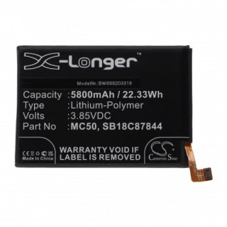 Baterie pentru Lenovo K12 Pro / Motorola G9 Power / Nokia G60 5G, MC50, 5800 mAh