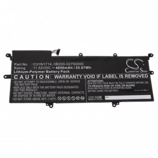 Baterie pentru Asus ZenBook Flip 14 UX461, C31N1714, 4850 mAh Baterie pentru Asus ZenBook Flip 14 UX461, C31N1714, 4850 mAh