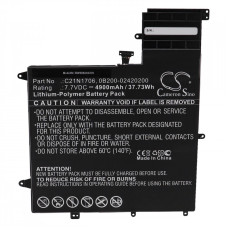 Baterie pentru Asus ZenBook Flip S UX370UA, C21N1706, 4900 mAh